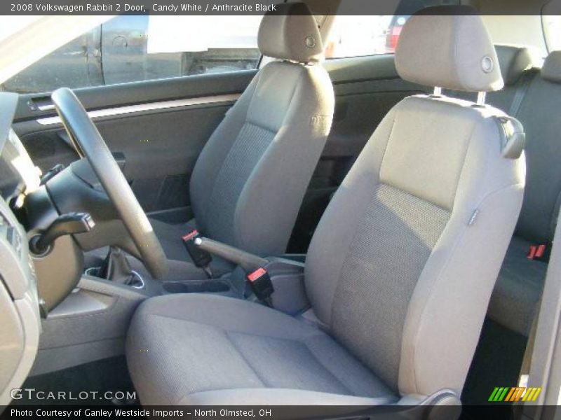 Candy White / Anthracite Black 2008 Volkswagen Rabbit 2 Door