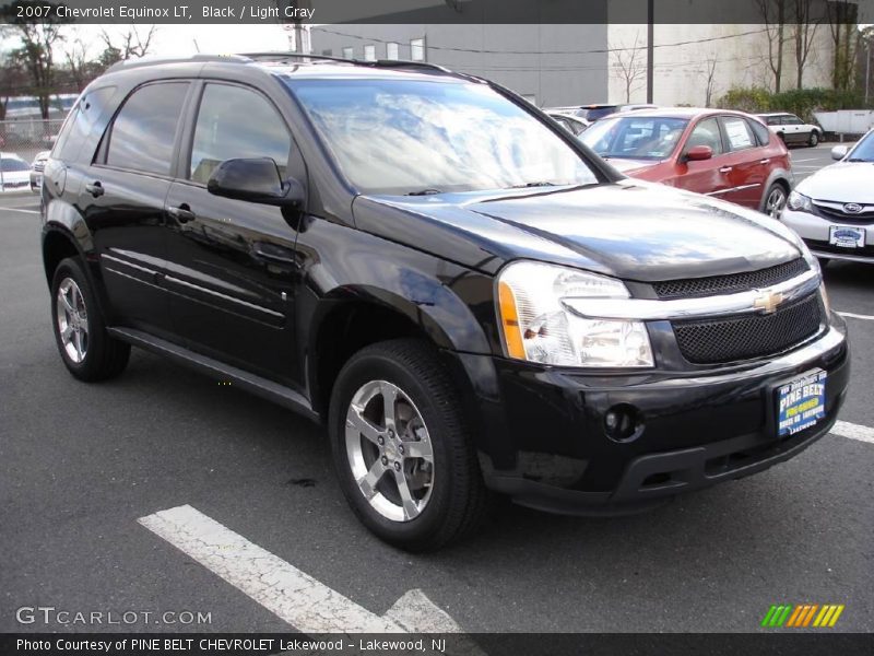 Black / Light Gray 2007 Chevrolet Equinox LT