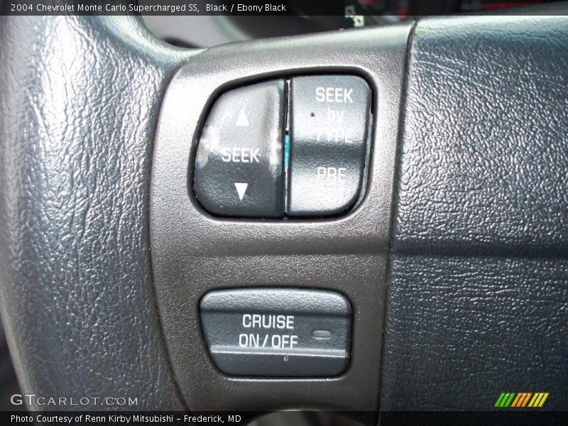 Black / Ebony Black 2004 Chevrolet Monte Carlo Supercharged SS