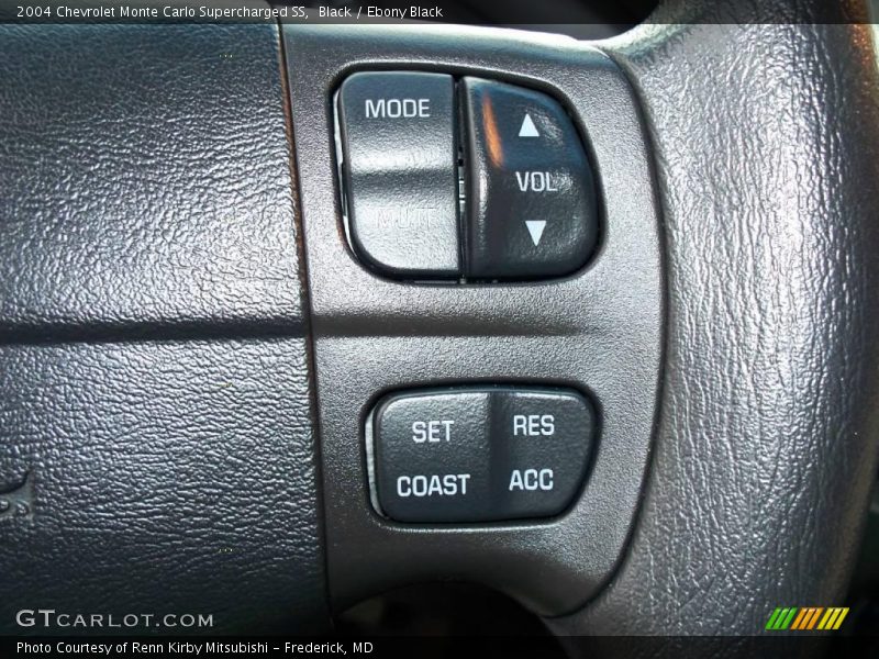Black / Ebony Black 2004 Chevrolet Monte Carlo Supercharged SS