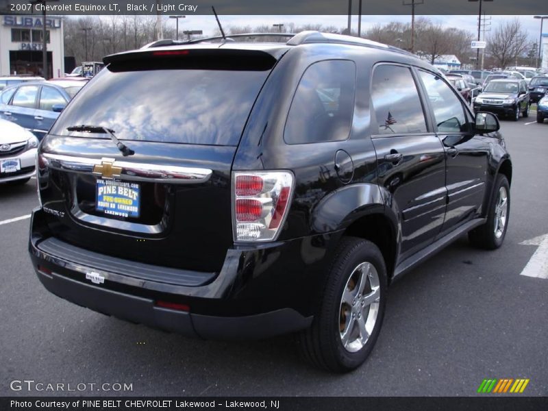 Black / Light Gray 2007 Chevrolet Equinox LT