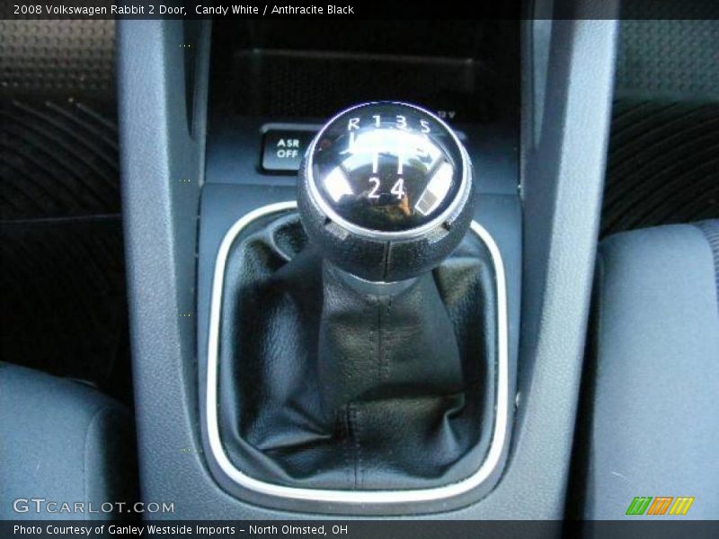 Candy White / Anthracite Black 2008 Volkswagen Rabbit 2 Door