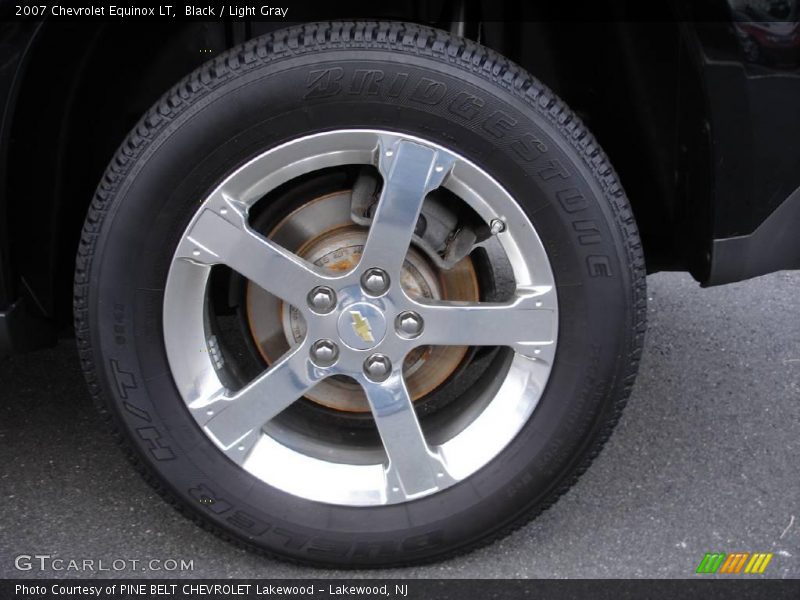 Black / Light Gray 2007 Chevrolet Equinox LT