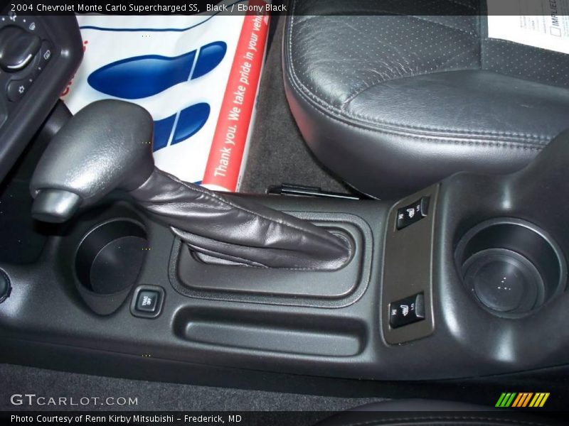 Black / Ebony Black 2004 Chevrolet Monte Carlo Supercharged SS