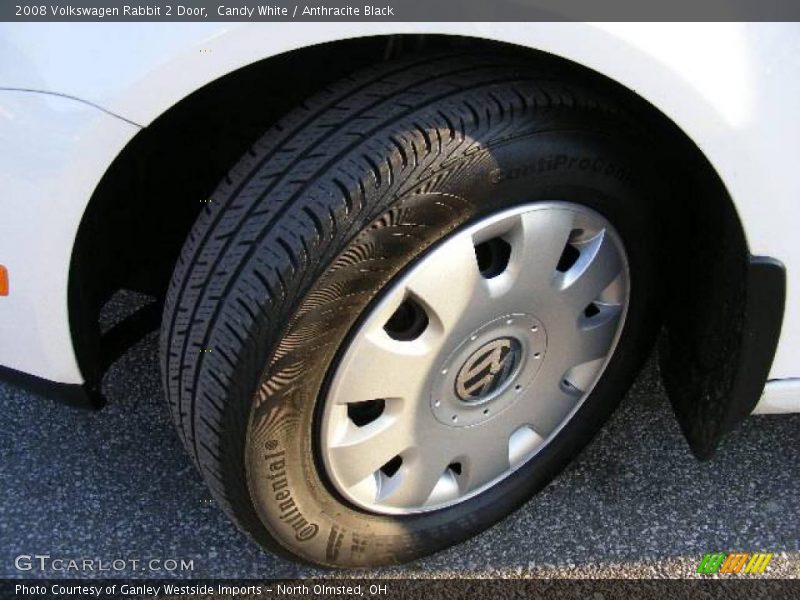 Candy White / Anthracite Black 2008 Volkswagen Rabbit 2 Door