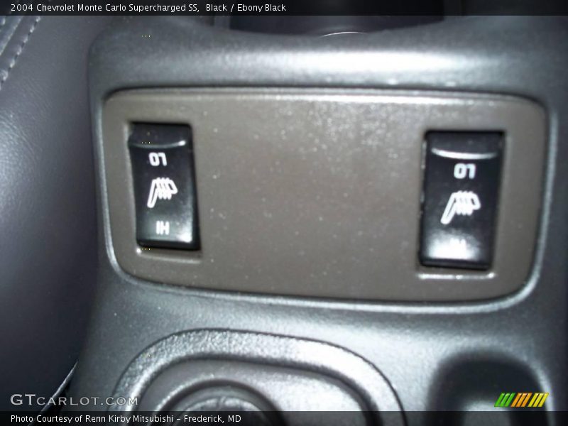 Black / Ebony Black 2004 Chevrolet Monte Carlo Supercharged SS