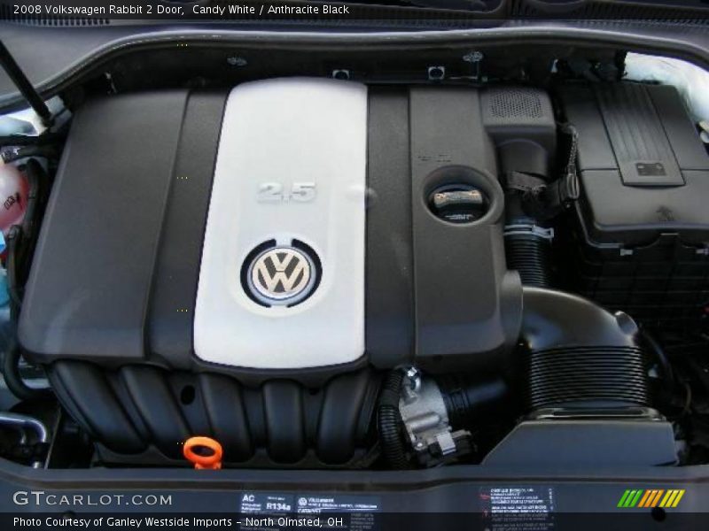 Candy White / Anthracite Black 2008 Volkswagen Rabbit 2 Door