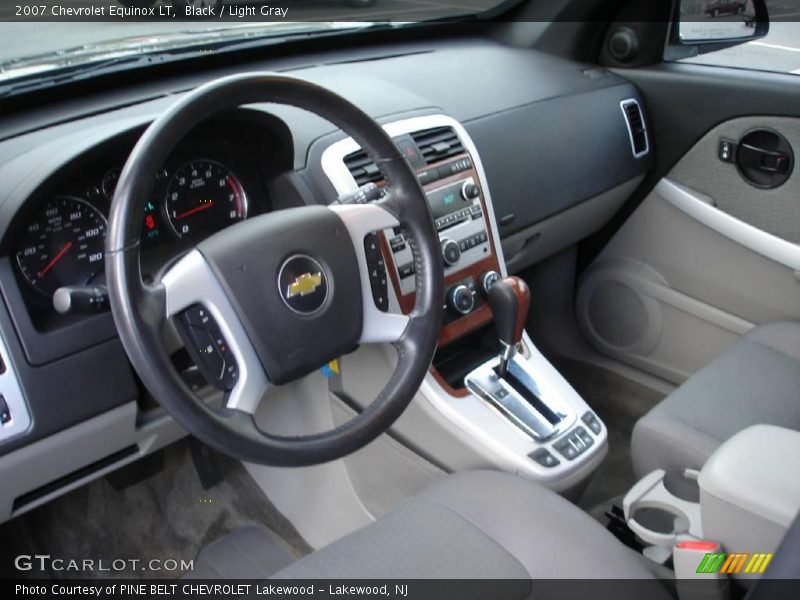 Black / Light Gray 2007 Chevrolet Equinox LT