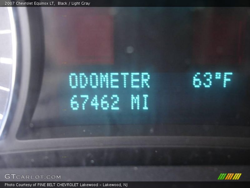 Black / Light Gray 2007 Chevrolet Equinox LT