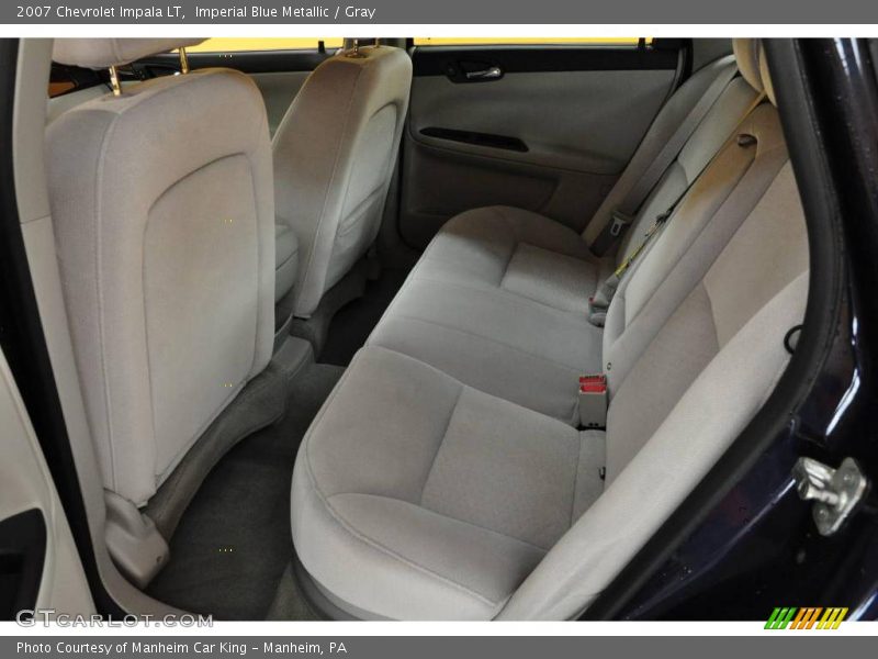 Imperial Blue Metallic / Gray 2007 Chevrolet Impala LT