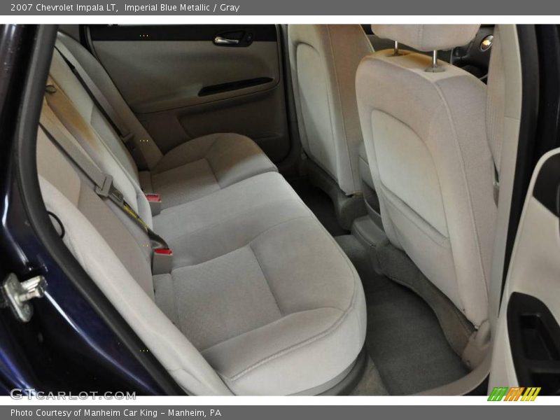 Imperial Blue Metallic / Gray 2007 Chevrolet Impala LT