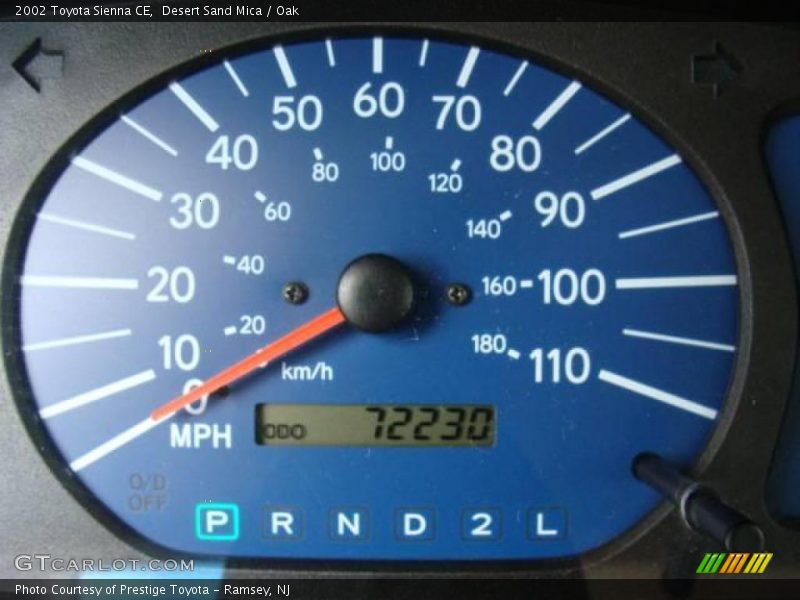 Desert Sand Mica / Oak 2002 Toyota Sienna CE