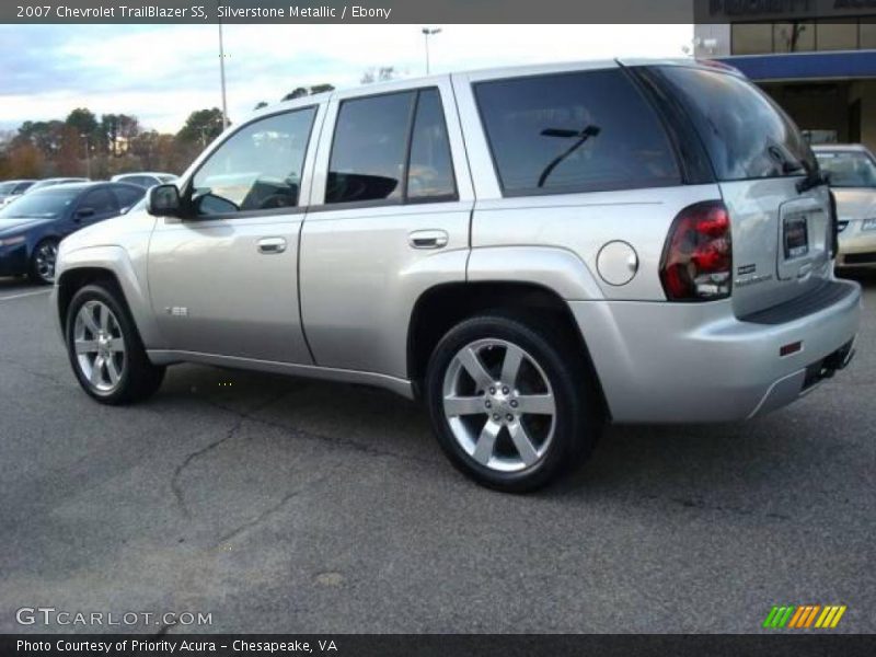 Silverstone Metallic / Ebony 2007 Chevrolet TrailBlazer SS