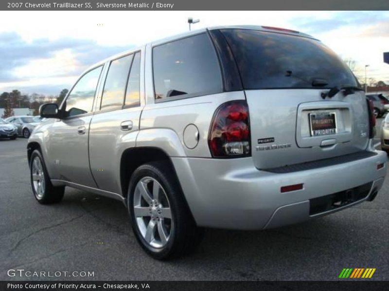 Silverstone Metallic / Ebony 2007 Chevrolet TrailBlazer SS