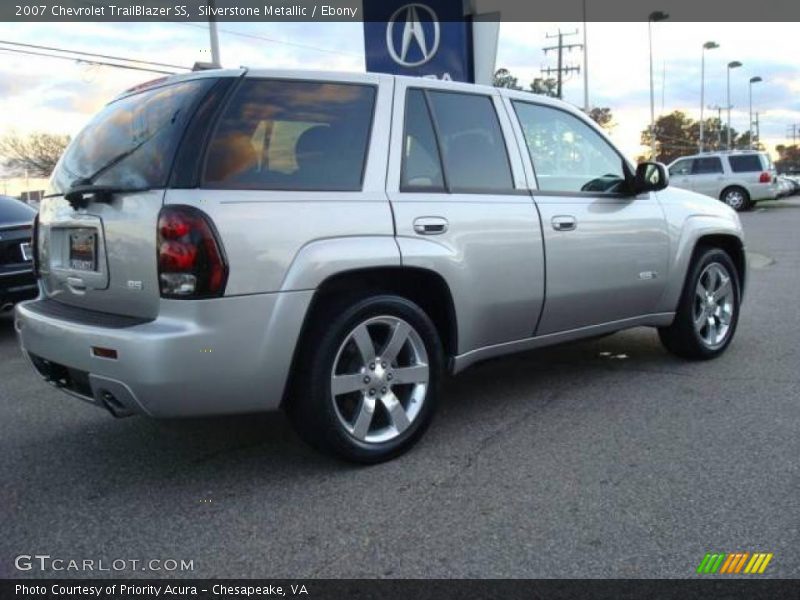 Silverstone Metallic / Ebony 2007 Chevrolet TrailBlazer SS