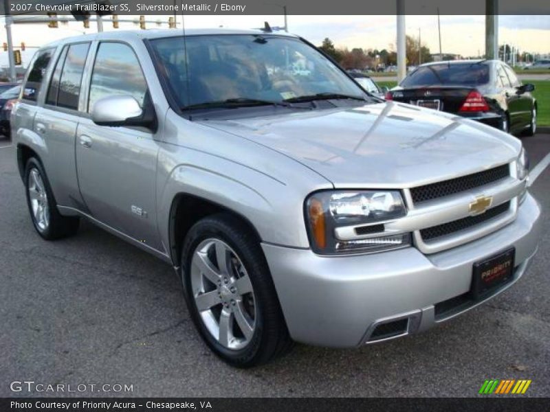 Silverstone Metallic / Ebony 2007 Chevrolet TrailBlazer SS