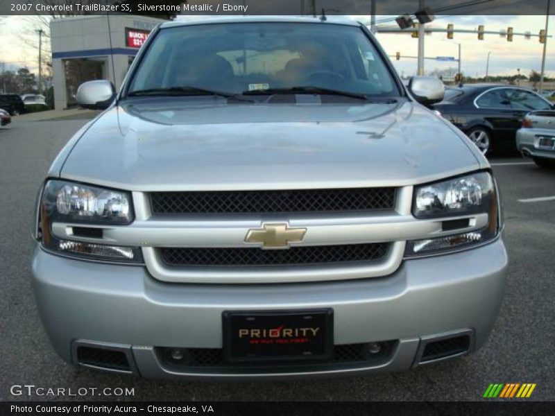 Silverstone Metallic / Ebony 2007 Chevrolet TrailBlazer SS