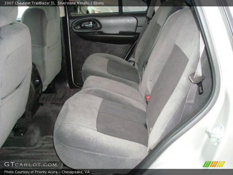 Silverstone Metallic / Ebony 2007 Chevrolet TrailBlazer SS