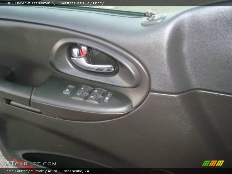 Silverstone Metallic / Ebony 2007 Chevrolet TrailBlazer SS