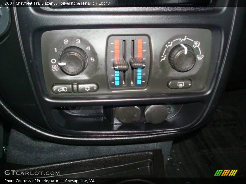 Silverstone Metallic / Ebony 2007 Chevrolet TrailBlazer SS