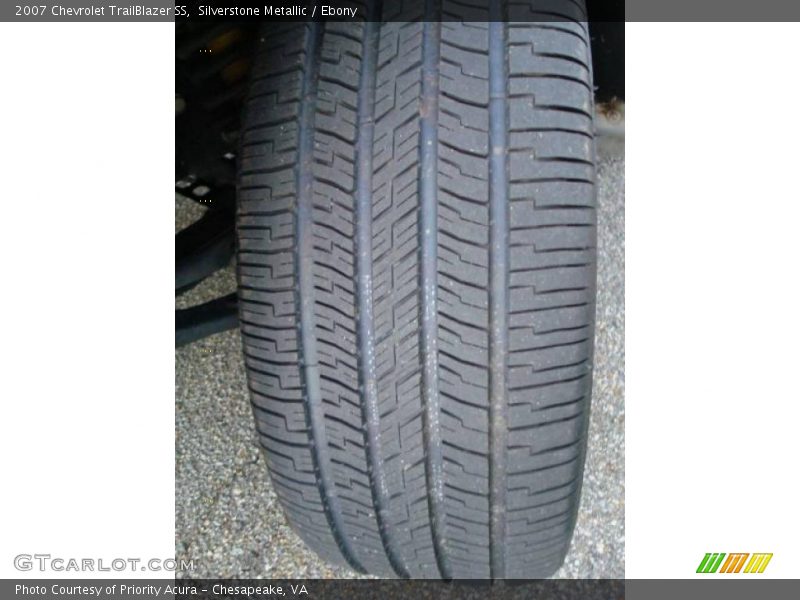 Silverstone Metallic / Ebony 2007 Chevrolet TrailBlazer SS