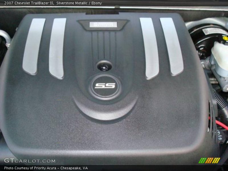 Silverstone Metallic / Ebony 2007 Chevrolet TrailBlazer SS