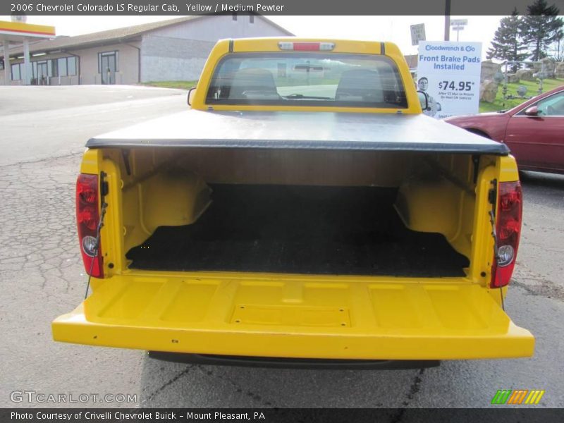 Yellow / Medium Pewter 2006 Chevrolet Colorado LS Regular Cab