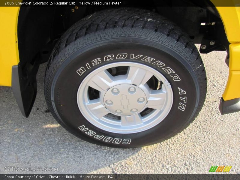 Yellow / Medium Pewter 2006 Chevrolet Colorado LS Regular Cab