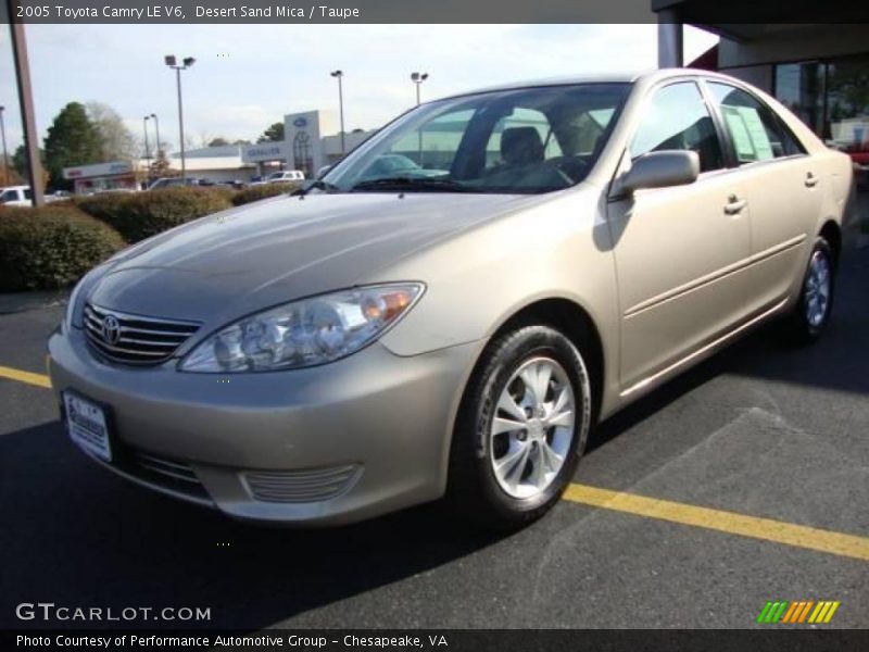 Desert Sand Mica / Taupe 2005 Toyota Camry LE V6