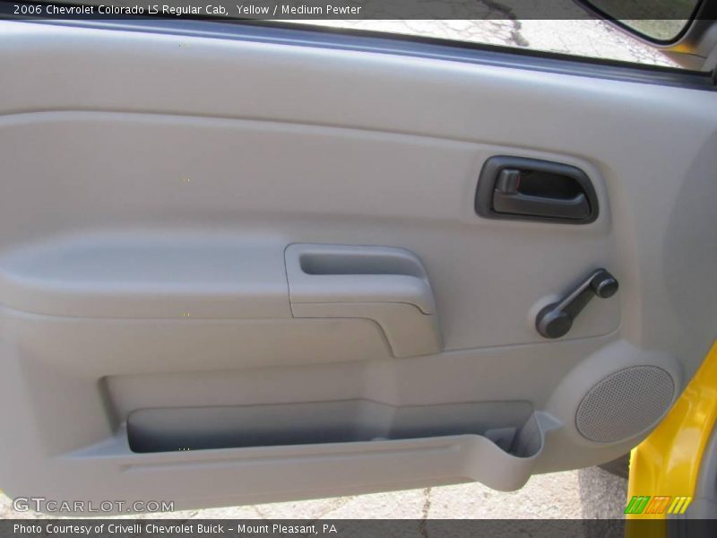 Yellow / Medium Pewter 2006 Chevrolet Colorado LS Regular Cab