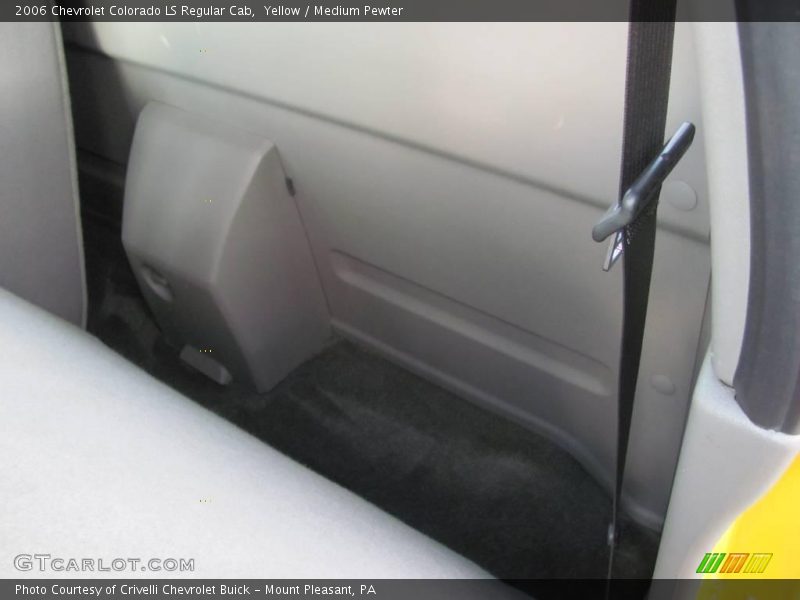 Yellow / Medium Pewter 2006 Chevrolet Colorado LS Regular Cab