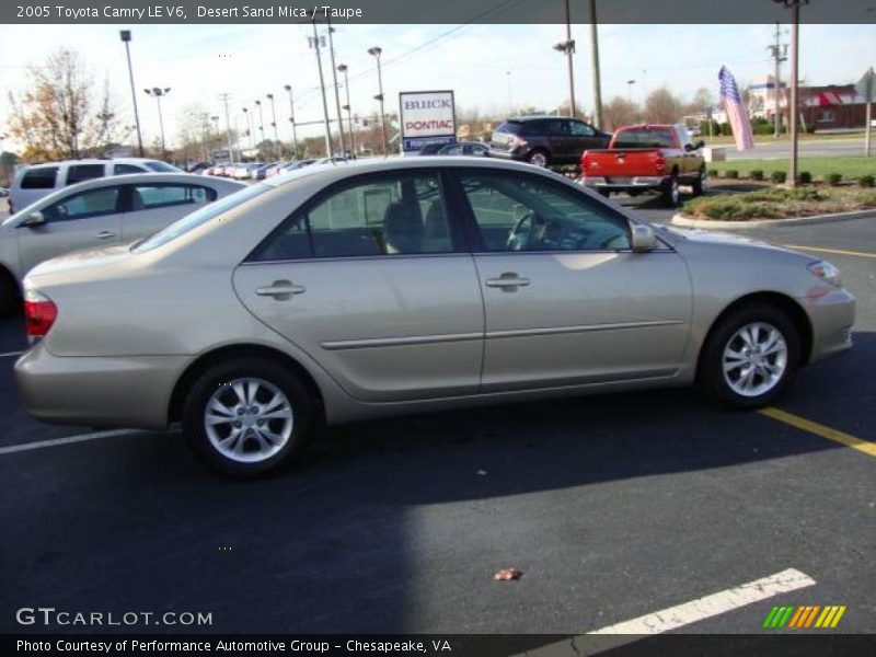 Desert Sand Mica / Taupe 2005 Toyota Camry LE V6