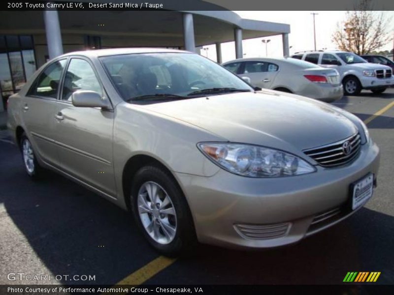 Desert Sand Mica / Taupe 2005 Toyota Camry LE V6