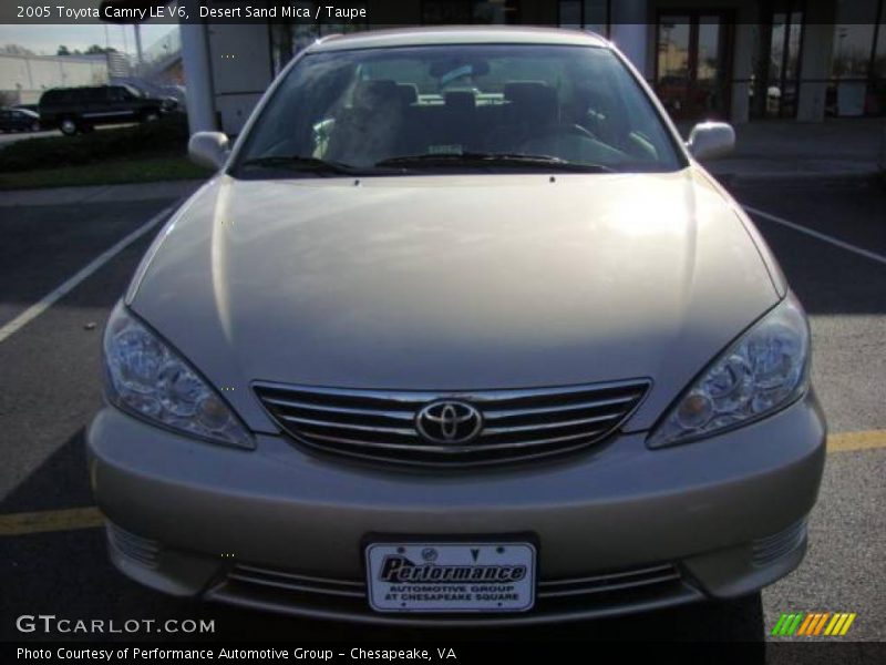 Desert Sand Mica / Taupe 2005 Toyota Camry LE V6