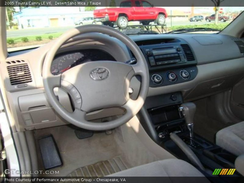 Desert Sand Mica / Taupe 2005 Toyota Camry LE V6