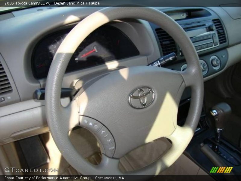 Desert Sand Mica / Taupe 2005 Toyota Camry LE V6