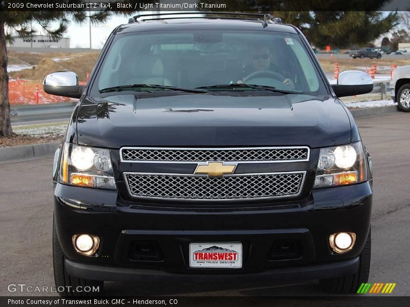 Black / Light Titanium/Dark Titanium 2009 Chevrolet Suburban LTZ 4x4