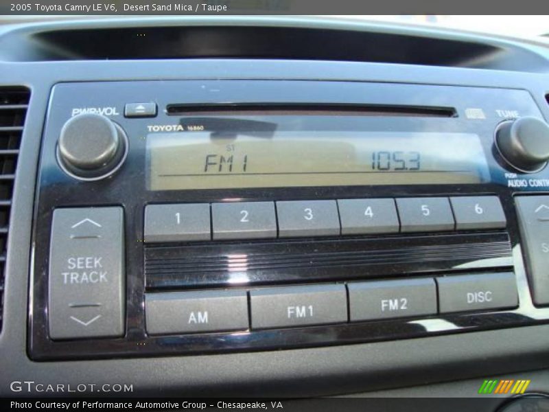 Desert Sand Mica / Taupe 2005 Toyota Camry LE V6