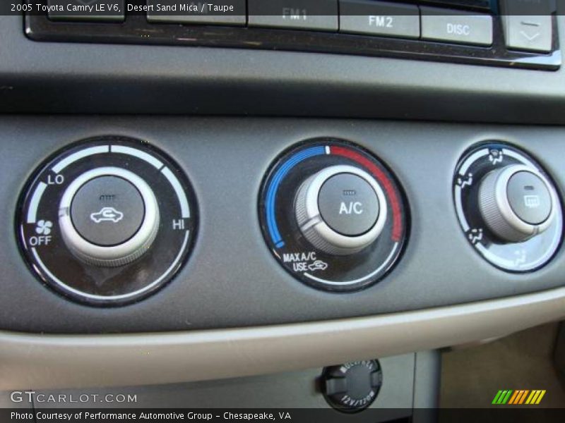 Desert Sand Mica / Taupe 2005 Toyota Camry LE V6