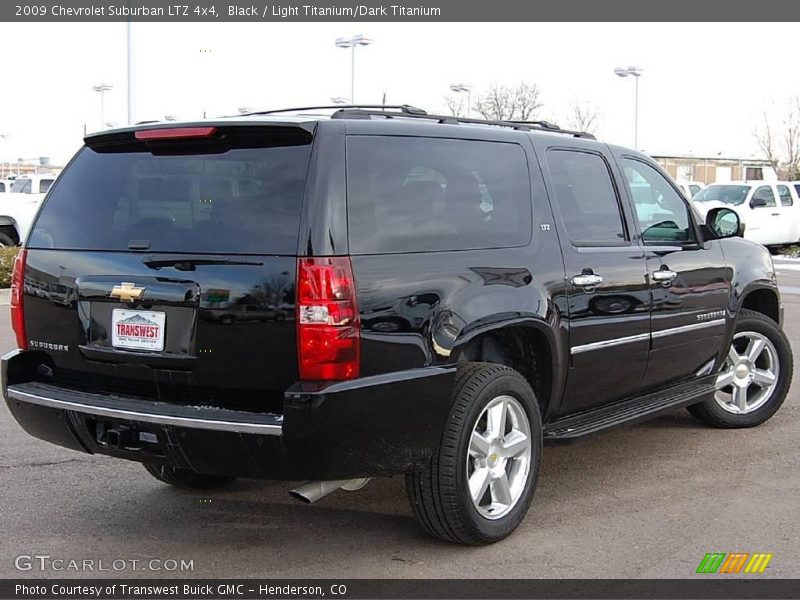 Black / Light Titanium/Dark Titanium 2009 Chevrolet Suburban LTZ 4x4