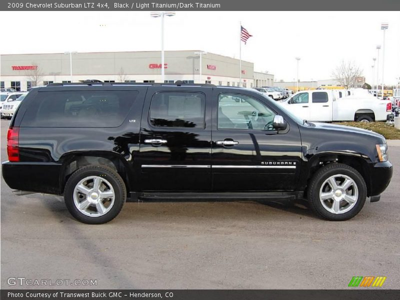 Black / Light Titanium/Dark Titanium 2009 Chevrolet Suburban LTZ 4x4