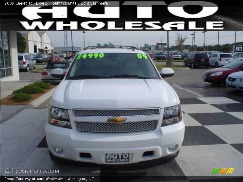 Summit White / Light Cashmere 2009 Chevrolet Tahoe LT