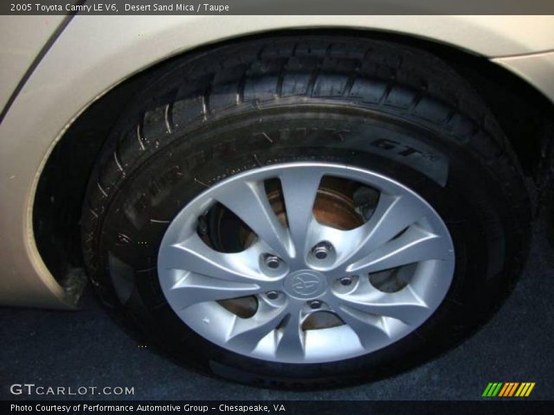 Desert Sand Mica / Taupe 2005 Toyota Camry LE V6