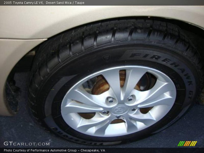 Desert Sand Mica / Taupe 2005 Toyota Camry LE V6