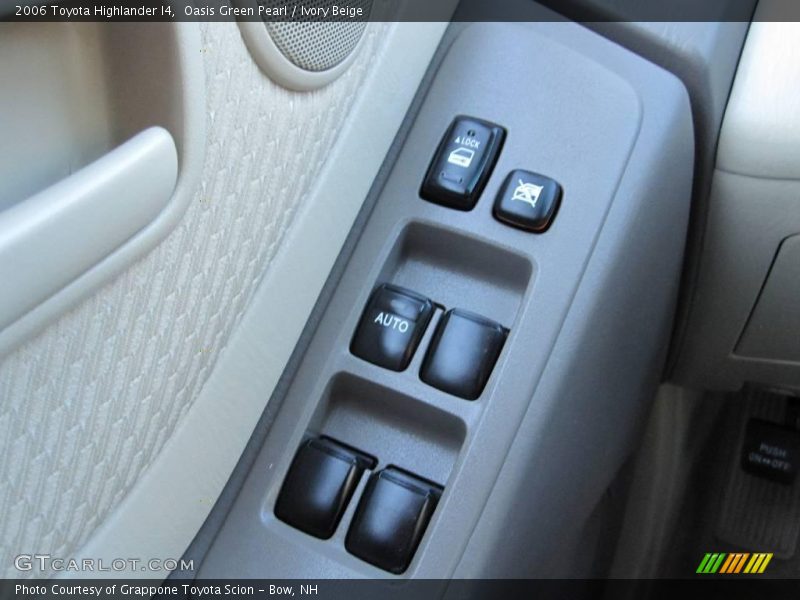 Oasis Green Pearl / Ivory Beige 2006 Toyota Highlander I4