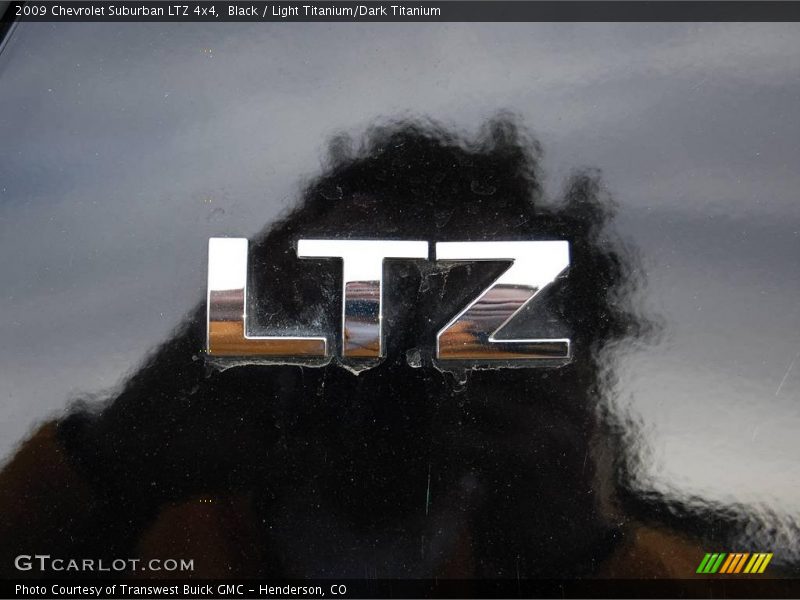 Black / Light Titanium/Dark Titanium 2009 Chevrolet Suburban LTZ 4x4