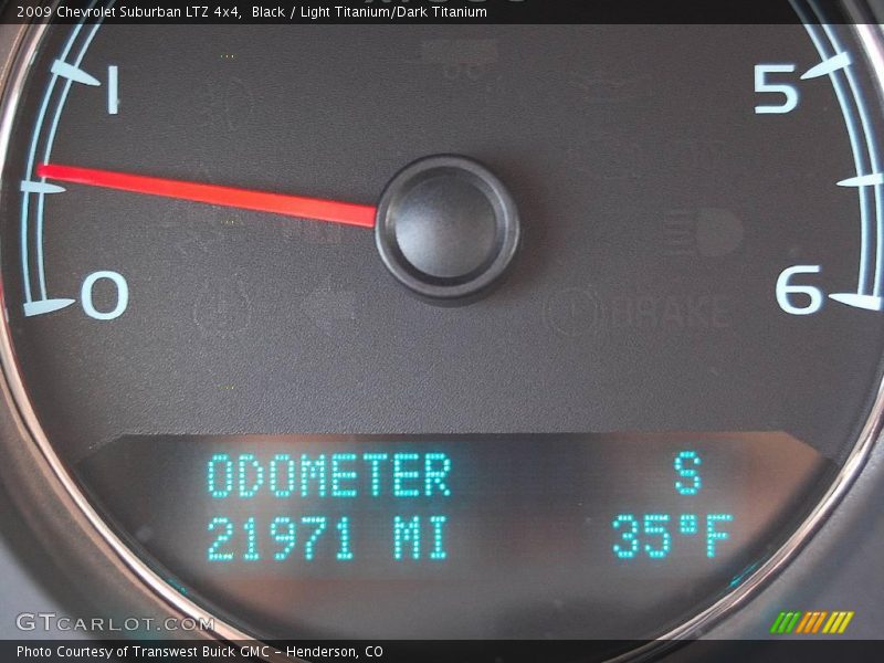 Black / Light Titanium/Dark Titanium 2009 Chevrolet Suburban LTZ 4x4