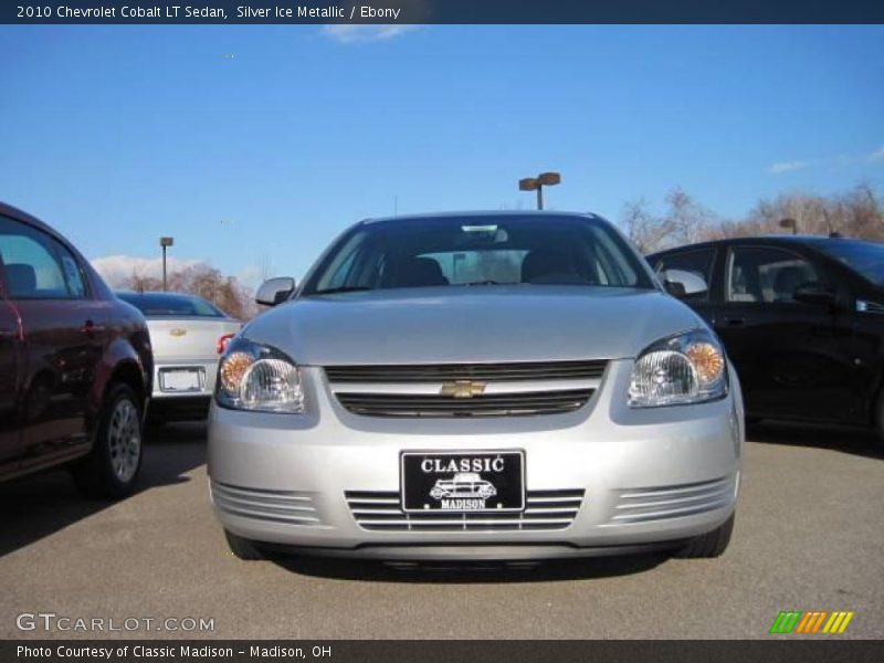 Silver Ice Metallic / Ebony 2010 Chevrolet Cobalt LT Sedan