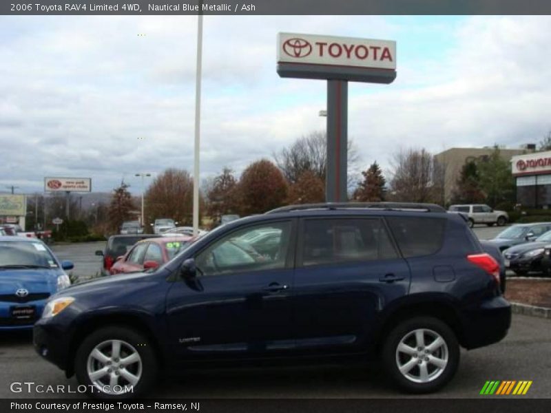 Nautical Blue Metallic / Ash 2006 Toyota RAV4 Limited 4WD