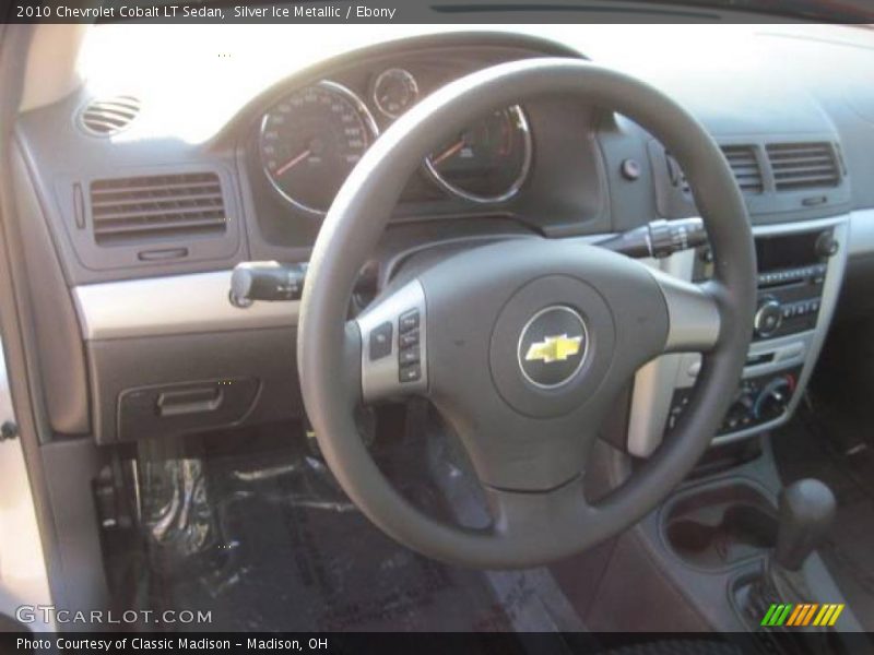 Silver Ice Metallic / Ebony 2010 Chevrolet Cobalt LT Sedan